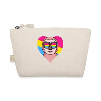 Pansexuell Faultier Geschenk - Bio-Täschchen - Natur - Vorne