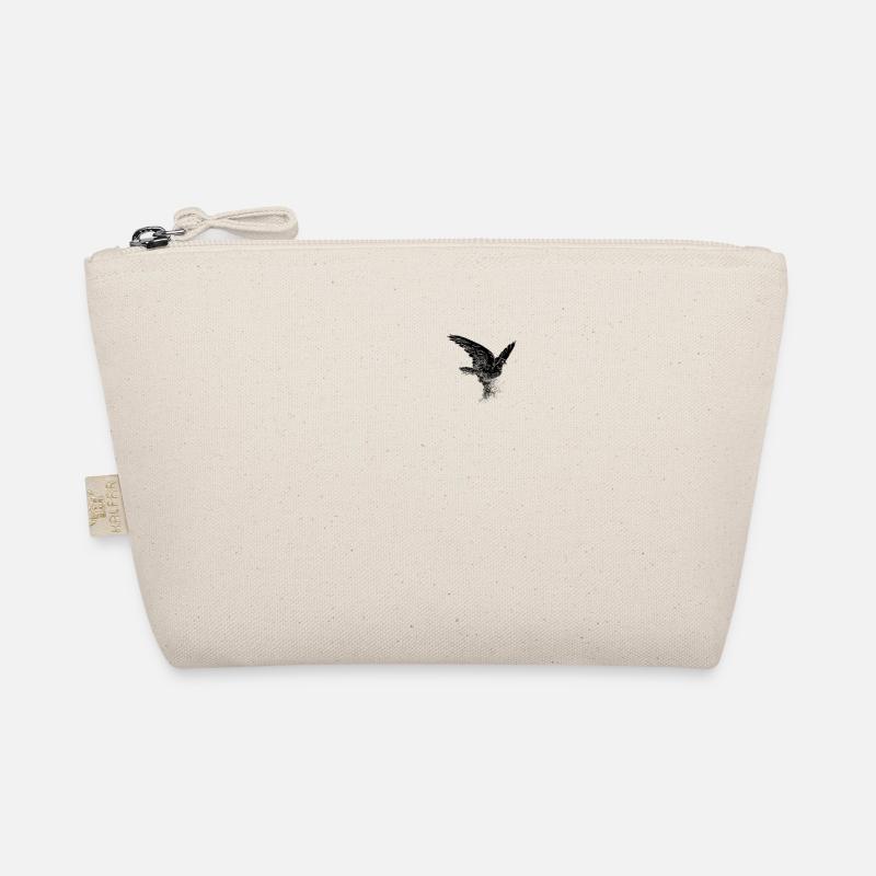 Kleine Schwarze Friedenstaube Pocket Dispersion Bio-Täschchen