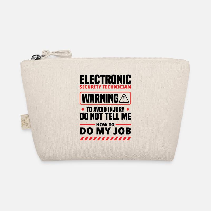 Electronic Security Technician Warning To Avoid In Bio-Täschchen