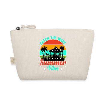 Summer Summer Catch the Wave - Organic Pouch - nature - Front