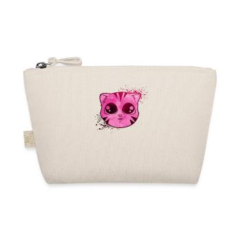 Mignon chat Kawaii - Trousse biologique - nature - Devant