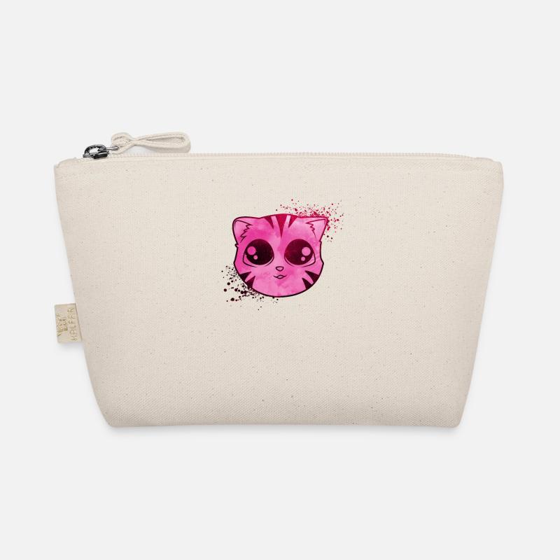 Mignon chat Kawaii Trousse biologique