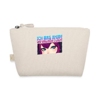 Ich mag Anime und vielleicht 3 Leute. - Bio-Täschchen - Natur - Vorne