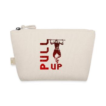 Pull-Up Calisthenics Red Power Design - Organic Pouch - nature - Front
