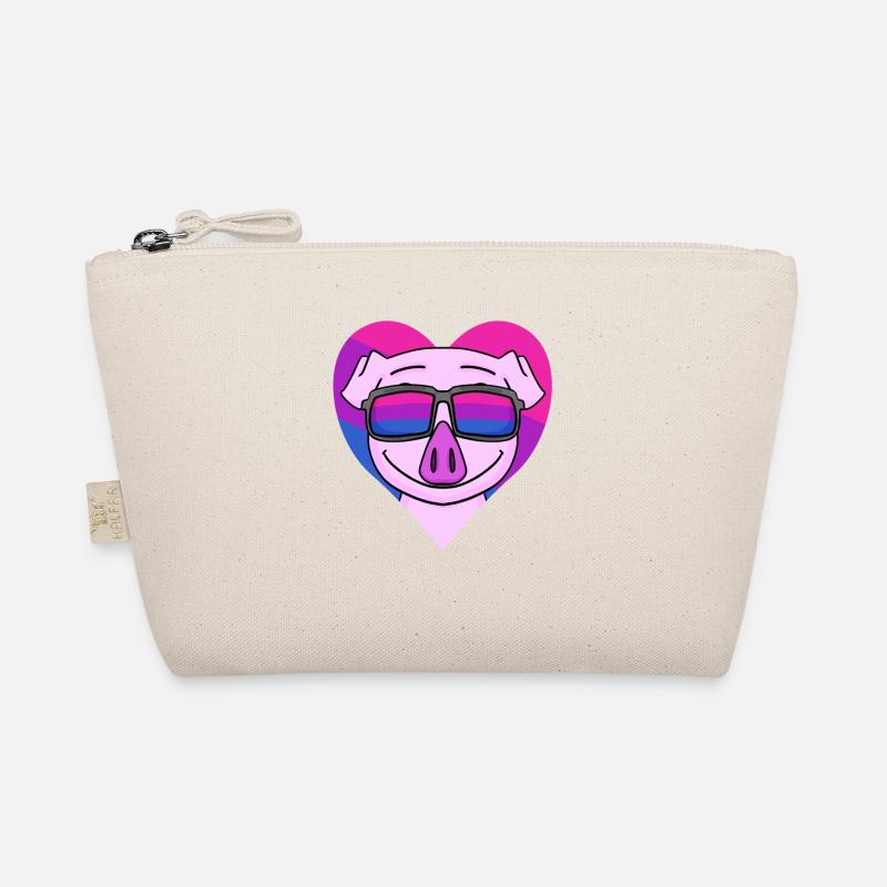 Bisexual Pig Gift Organic Pouch