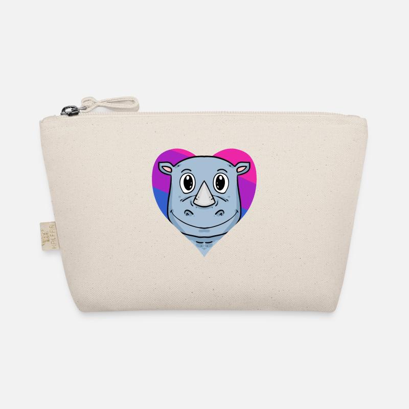 Bisexuell Nashorn Geschenk Bio-Täschchen