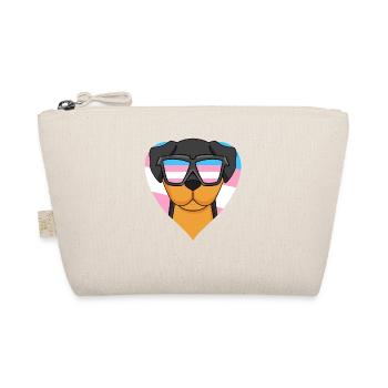 Transgender Transsexual Rottweiler Dog Gift - Organic Pouch - nature - Front