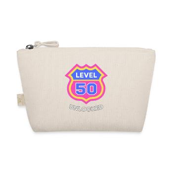 50e anniversaire - Niveau 50 atteint - bonne chance - Trousse biologique - nature - Devant