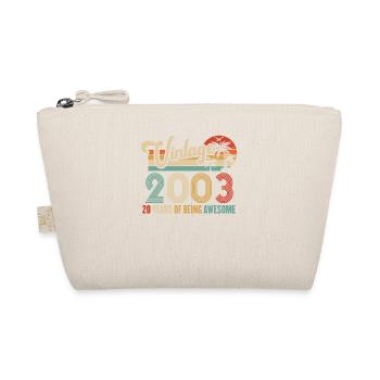 Vintage Année 2003 Anniversaire 20 Ans Idée Cadeau - Trousse biologique - nature - Devant
