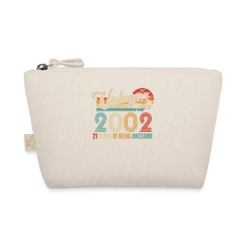 Vintage Année 2002 Anniversaire 21 Ans Idée Cadeau - Trousse biologique - nature - Devant