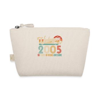 Vintage Année 2005 Anniversaire 18 Ans Idée Cadeau - Trousse biologique - nature - Devant