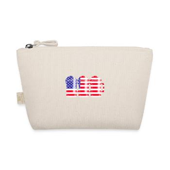 Craft Beer American Flag USA Drinking - Bio-Täschchen - Natur - Vorne