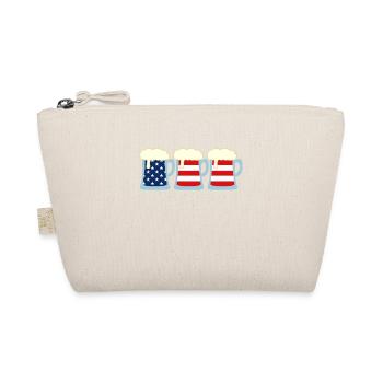 Craft Beer Brewery American Flag USA IPA - Bio-Täschchen - Natur - Vorne