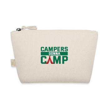 Camper auf dem Weg ins Camp - Bio-Täschchen - Natur - Vorne