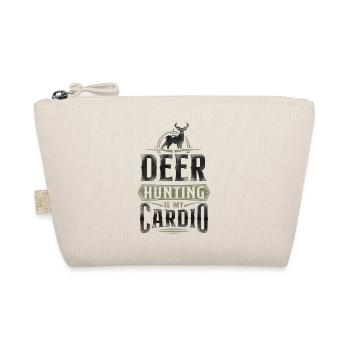 Buck Deer Hunting Hunter Vintage - Bio-Täschchen - Natur - Vorne