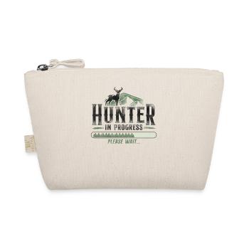 Buck Deer Hunting Hunter Vintage - Organic Pouch - nature - Front