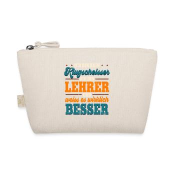 Lehrer Lehrerin Klassenlehrer - Bio-Täschchen - Natur - Vorne