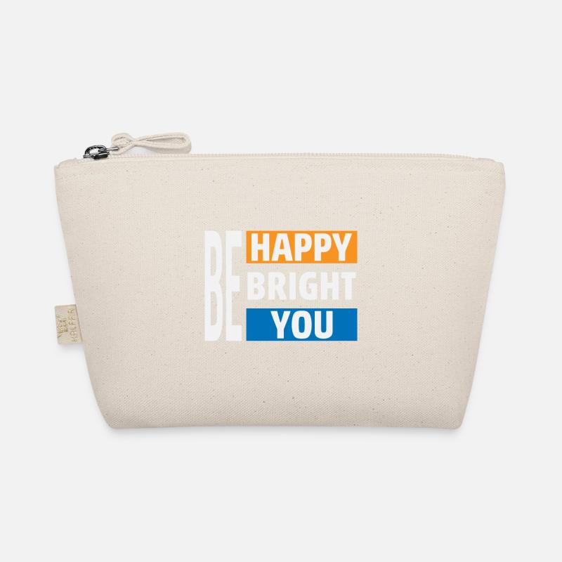 Be Happy Bright You Bio-Täschchen