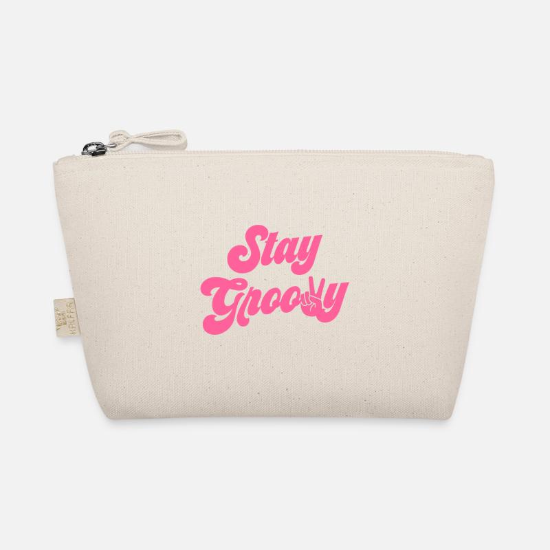 Stay Groovy Bio-Täschchen