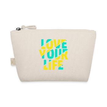 Love Your Live - Bio-Täschchen - Natur - Vorne