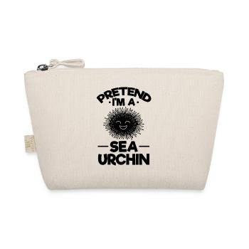 Nice sea urchin - Pretend I'm a sea urchin - Organic Pouch - nature - Front
