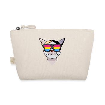 Chat pansexuel japonais Bobtail à poil long - Trousse biologique - nature - Devant