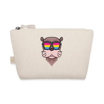 Lion de mer pansexuel - Lion de mer avec lunettes - Trousse biologique - nature - Devant
