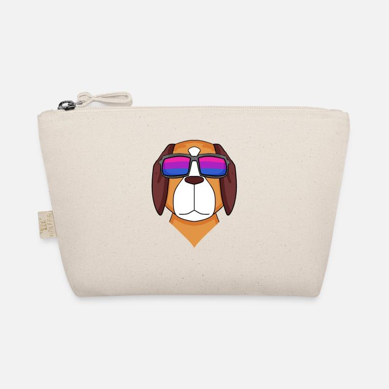 Bisexual Saint Bernard Dog Gift Organic Pouch