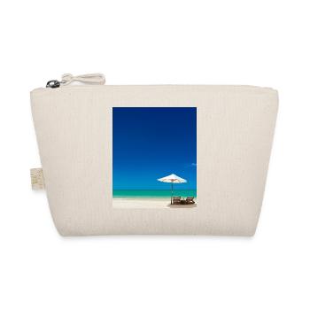 Summer Vacation On The Sandy Beach Next To Ocean - Organic Pouch - nature - Front