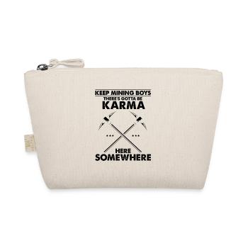 Gold Digger Gold Panning Gold Mining Designs - Organic Pouch - nature - Front