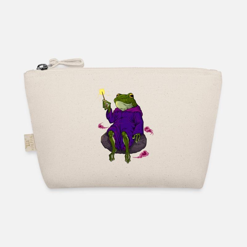 Wizard and magician - magical frog Organic Pouch