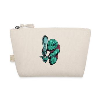 In Armor with Longsword - Frog - Organic Pouch - nature - Front