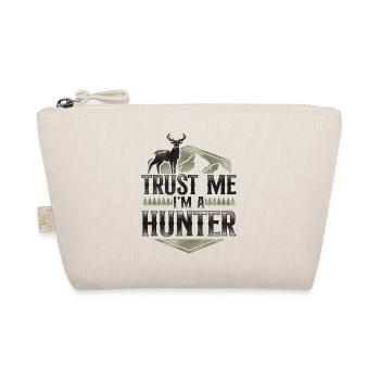 Buck Deer Hunting Hunter Vintage - Organic Pouch - nature - Front