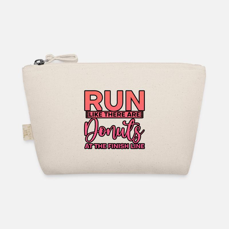 Run Like There Are Donuts At The Finish Line 3 Bio-Täschchen