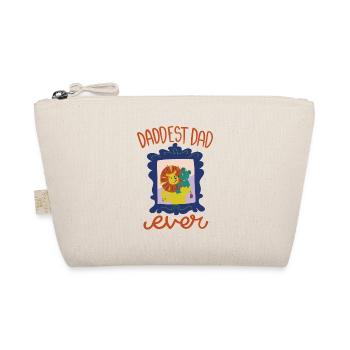 Daddest dad ever Daddest dad ever gift inspiration - Bio-Täschchen - Natur - Vorne