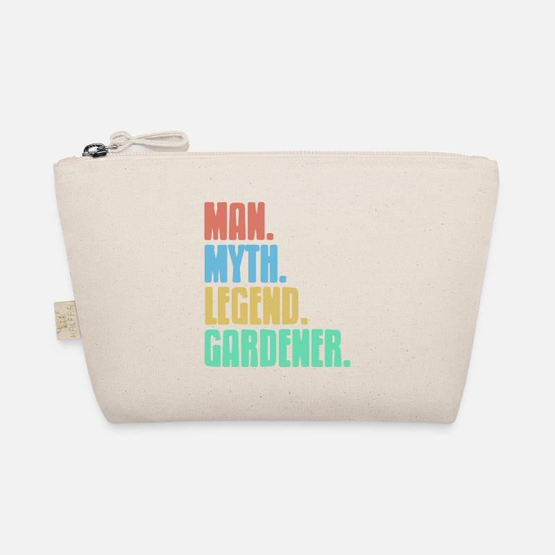 One. Myth. Laying. Gardener. Retro Gardening Organic Pouch