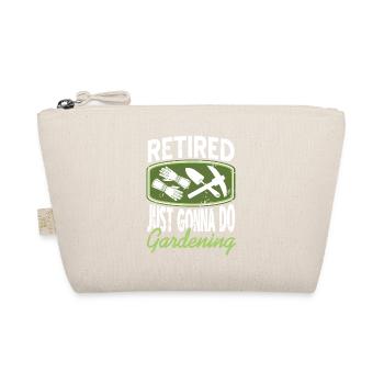 Retired Just Gonna Do Gardening Vintage T-Shirt - Bio-Täschchen - Natur - Vorne