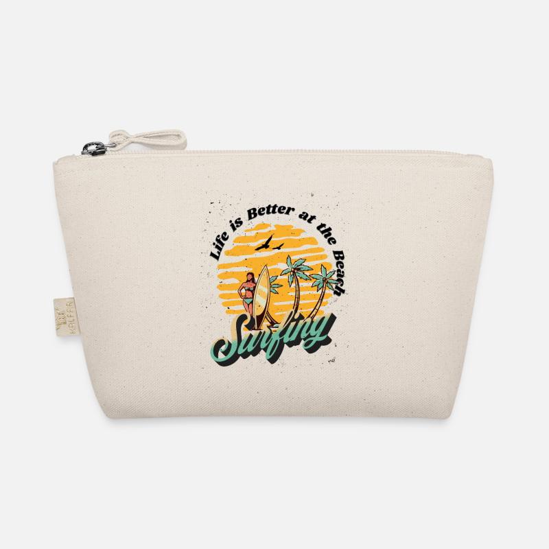 Été Soleil Vacances Plage Été Vacances à la plage Trousse biologique
