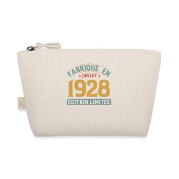 Fabriqué En Juillet 1928 Anniversaire Vintage 1928 - Trousse biologique - nature - Devant