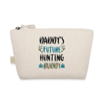Buck Deer Hunting Hunter Kid - Organic Pouch - nature - Front
