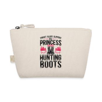 Buck Deer Hunting Hunter Girl - Organic Pouch - nature - Front