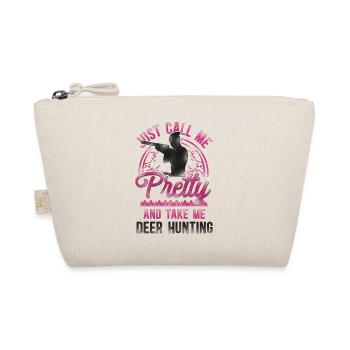 Buck Deer Hunting Hunter Girl - Bio-Täschchen - Natur - Vorne