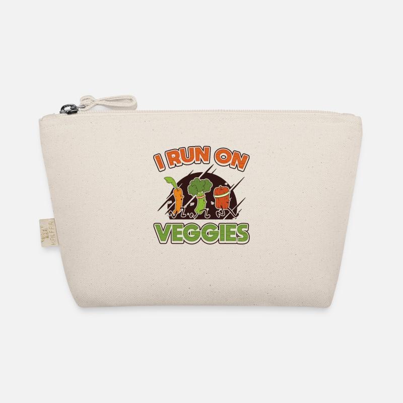 I run on Veggies, Vegan Runners. Organic Pouch
