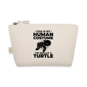C’est mon costume humain je suis vraiment - Trousse biologique - nature - Devant