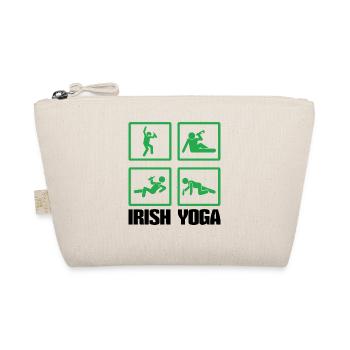 Relax Yoga Time Mandala Meditate Drunk Irish Yoga - Organic Pouch - nature - Front