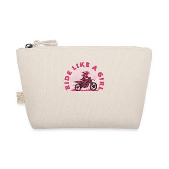 Roulez comme une fille Dirt Bike Rider Motocross Enduro - Trousse biologique - nature - Devant