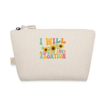 I will help and support abortion - Organic Pouch - nature - Front