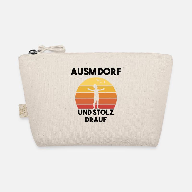 Dorfleben Spruch Bio-Täschchen