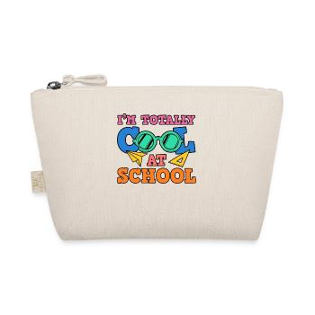 Kids Back to School Totally Cool at School for - Bio-Täschchen - Natur - Vorne