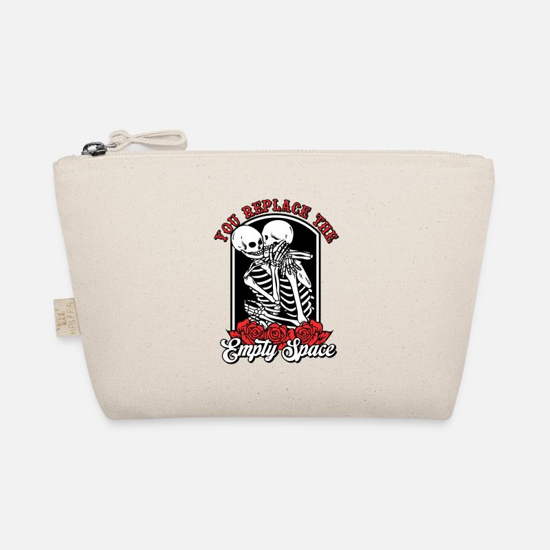 Romantic Gothic Bones Skeleton Roses Death Grave Bio-Täschchen